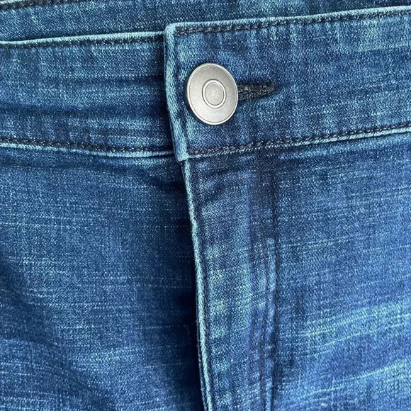 CLEARANCE! Venezia Lane Bryant Denim Blue Jean Shorts Plus Size 24 GUC! - Picture 4 of 6